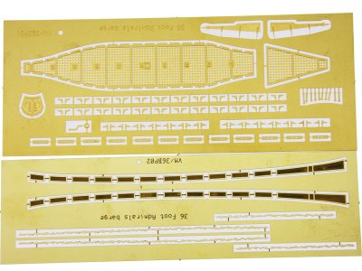 Vanguard Models admirálský člun 36" 1:64 kit