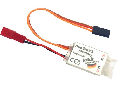Krick elektronický spínač Duo Memory
