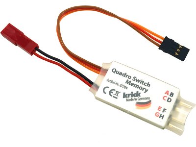 Krick elektronický spínač Quadro Memory