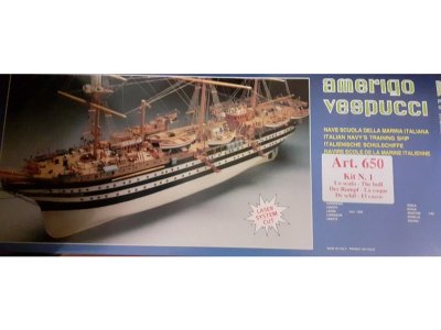 Mantua Model Amerigo Vespucci 1:84 sada č.1 kit