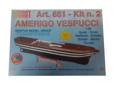 Mantua Model Amerigo Vespucci 1:84 sada č.2 kit