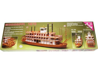 Mantua Model Mississippi 1:50 kit