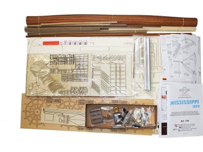 Mantua Model Mississippi 1:50 kit