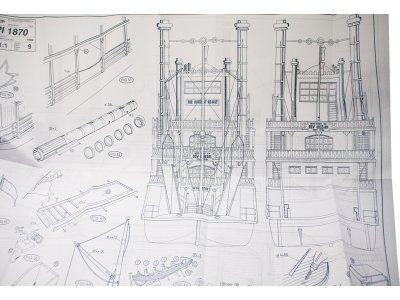 Mantua Model Mississippi 1:50 kit