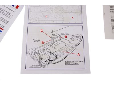 Mantua Model Motorová jachta Bruma 1:43 kit