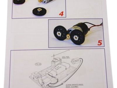 Mantua Model Motorová jachta Bruma 1:43 kit