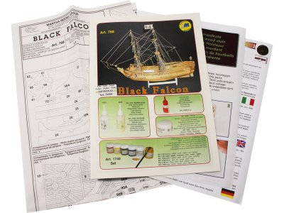 Mantua Model Black Falcon 1:100 kit