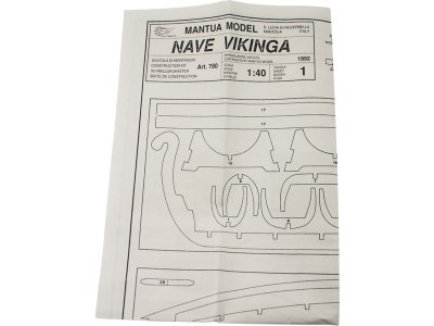 Mantua Model Vikingská loď 1:40 kit