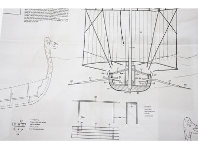 Mantua Model Vikingská loď 1:40 kit