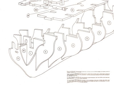 Mantua Model Peregrine Galley 1:60 kit