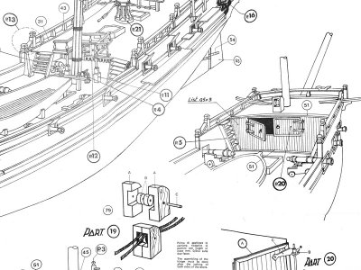 Mantua Model Peregrine Galley 1:60 kit