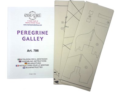 Mantua Model Peregrine Galley 1:60 kit