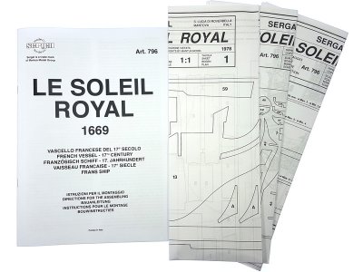 Mantua Model Le Soleil Royal 1:77 kit