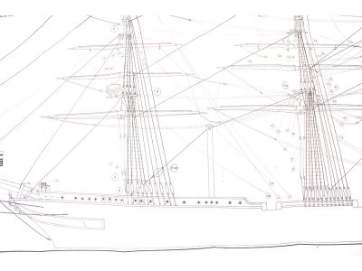 Mantua Model Amerigo Vespucci 1:100 kit