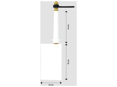 Raboesch kormidlo kompletní 30x49mm