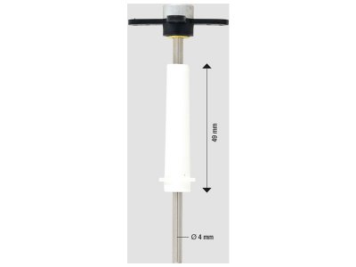 Raboesch uložení kormidla s hřídelí 4mm