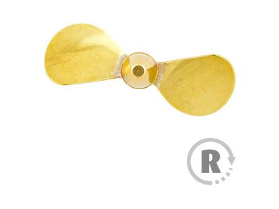 Raboesch lodní šroub tř.145 35mm M3 2-listý pravý