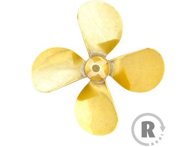Raboesch lodní šroub tř.147 65mm M5 4-listý pravý