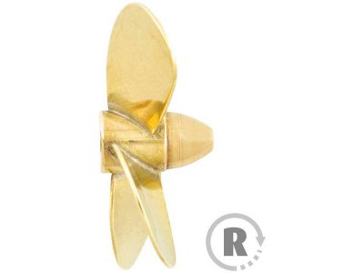 Raboesch lodní šroub tř.147 65mm M5 4-listý pravý