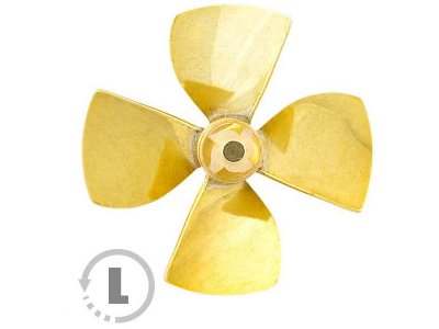 Raboesch lodní šroub tř.149 90mm M5 4-listý levý