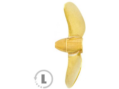 Raboesch lodní šroub tř.154 25mm M2 2-listý levý