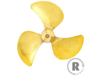 Raboesch lodní šroub tř.160 60mm M5 3-listý pravý