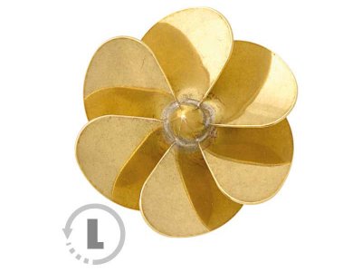 Raboesch lodní šroub tř.164 25mm M4 6-listý levý