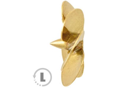 Raboesch lodní šroub tř.164 25mm M4 6-listý levý