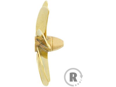 Raboesch lodní šroub tř.185 65mm M4 7-listý pravý
