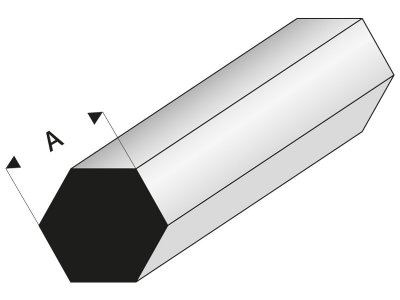 Raboesch profil ASA šestihranný 4x330mm (5)
