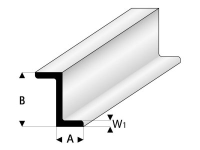 Raboesch profil ASA Z 3x6x330mm (5)