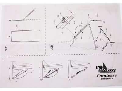 ROMARIN Comtesse plachetnice kit