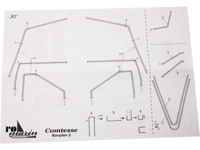 ROMARIN Comtesse plachetnice kit