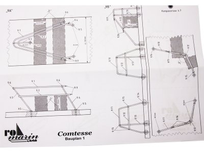 ROMARIN Comtesse plachetnice kit