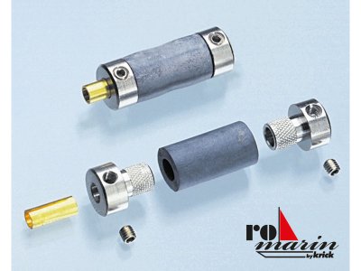ROMARIN Spojka lodní elastická 3.2/4mm na 4mm