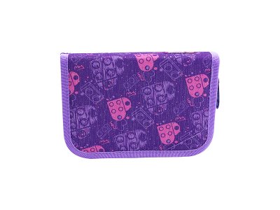 LEGO školní pouzdro s náplní - Pink/Purple
