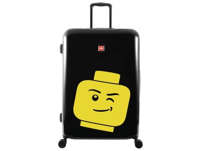 LEGO Luggage Cestovní kufr ColourBox Minifigure Head 28" - černý