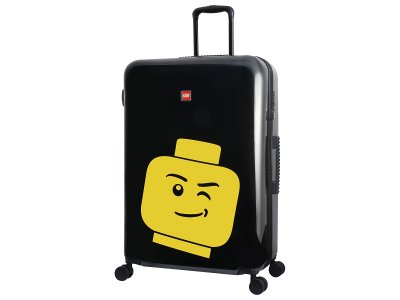 LEGO Luggage Cestovní kufr ColourBox Minifigure Head 28" - černý