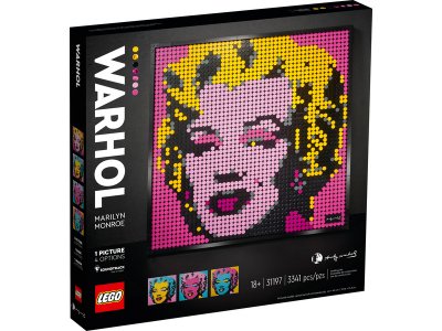 LEGO Art 2020 - Andy Warhol's Marilyn Monroe