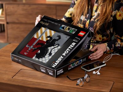 LEGO ART - Harry Potter Erby bradavických kolejí