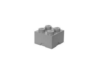 LEGO úložný box 250x250x180mm - šedý