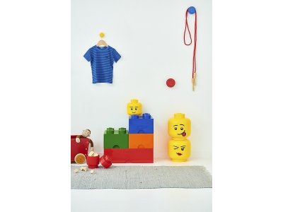 LEGO úložný box 250x500x180mm - růžový