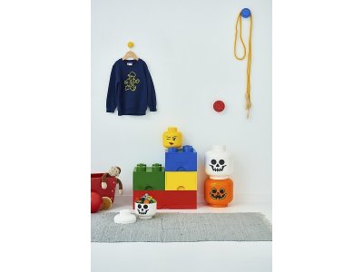 LEGO úložný box 250x500x180mm - růžový