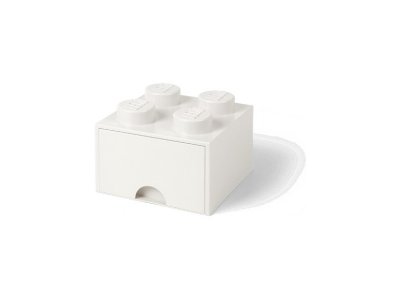 LEGO úložný box s šuplíkem 250x250x180mm - černý