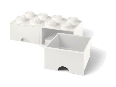 LEGO úložný box s šuplíky 250x500x180mm - černý