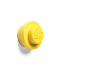 LEGO věšák na zeď (3 ks) - žlutá, modrá, červená
