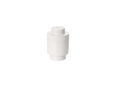 LEGO úložný box kulatý 123x183mm - bílý