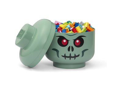 LEGO úložná hlava velká – Skeleton
