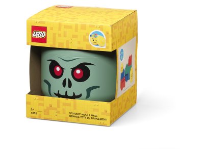 LEGO úložná hlava velká – Skeleton