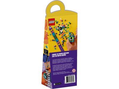 LEGO DOTs - Neonový tygr – náramek & ozdoba na tašku
